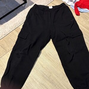 TNA Black Sweatfleece Pants